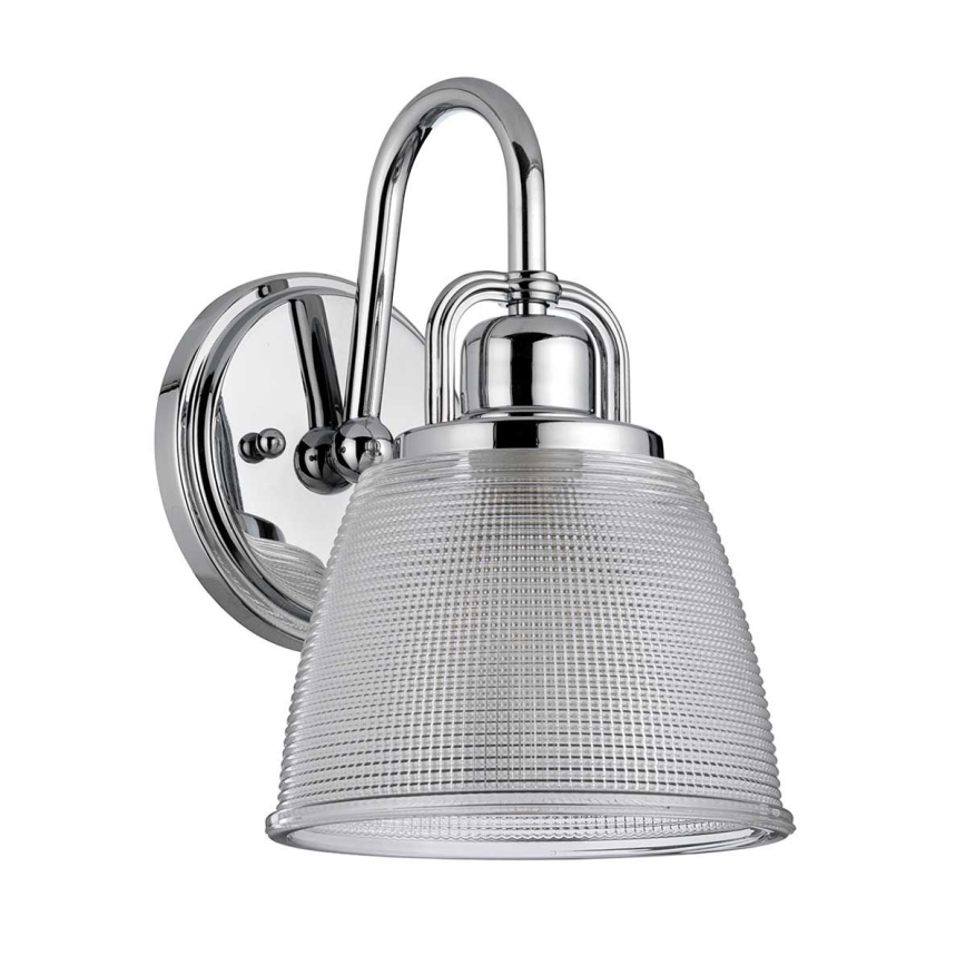 Quoizel - LED Zidna svjetiljka za kupaonicu DUBLIN 1xG9/3W/230V IP44 sjajni krom