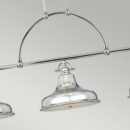 Quoizel - Luster na lancu EMERY 3xE27/100W/230V sjajni krom