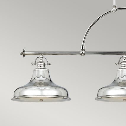 Quoizel - Luster na lancu EMERY 3xE27/100W/230V sjajni krom