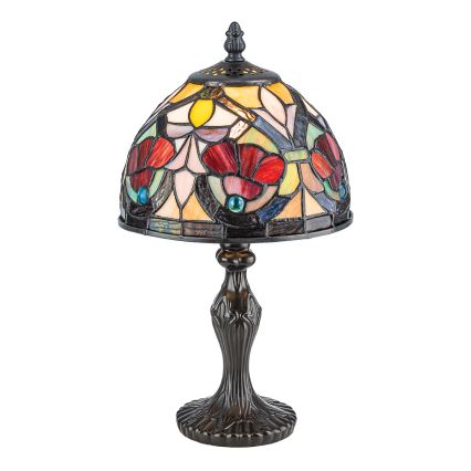 Quoizel - Stolna svjetiljka Tiffany LARISSA 1xE14/40W/230V Ø 20 cm