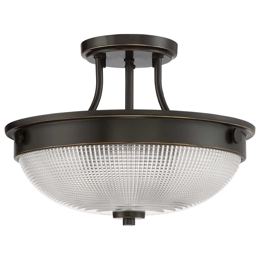 Quoizel - Nadgradni luster MANTLE 2xE27/60W/230V brončana
