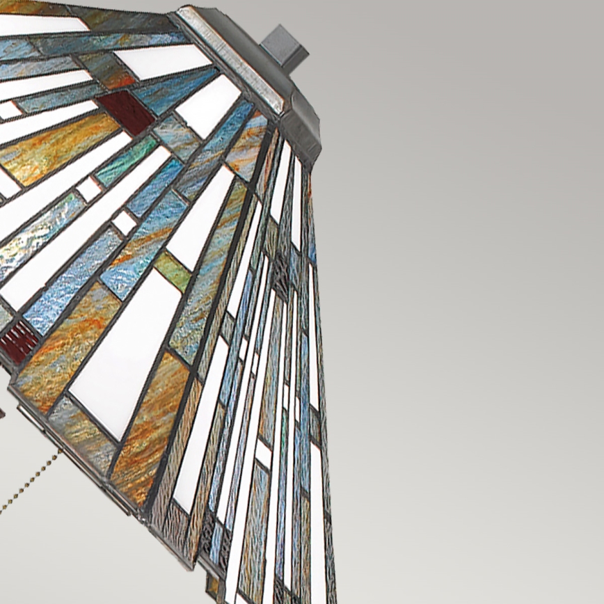 Quoizel - Stajaća lampa MAYBECK 2xE27/60W/230V