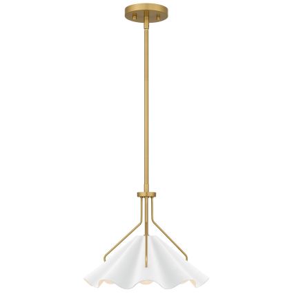 Quoizel - Viseći luster MEJIA 1xE27/60W/230V pr. 35,6 cm mesing