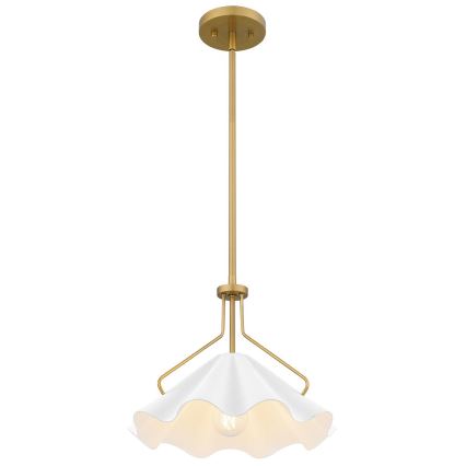 Quoizel - Viseći luster MEJIA 1xE27/60W/230V pr. 35,6 cm mesing