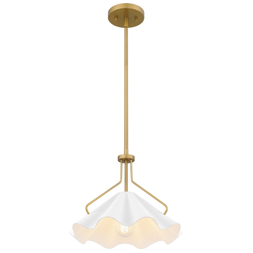 Quoizel - Viseći luster MEJIA 1xE27/60W/230V pr. 35,6 cm mesing