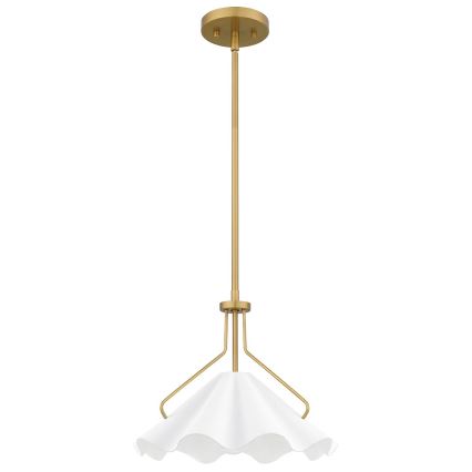 Quoizel - Viseći luster MEJIA 1xE27/60W/230V pr. 35,6 cm mesing