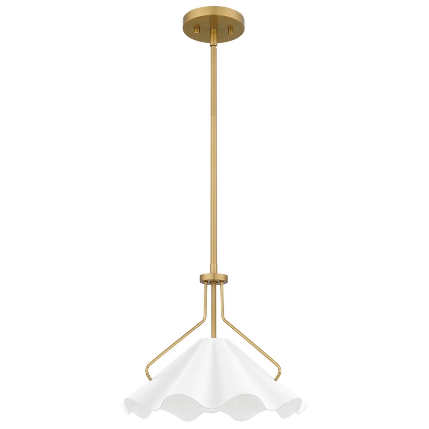 Quoizel - Viseći luster MEJIA 1xE27/60W/230V pr. 35,6 cm mesing