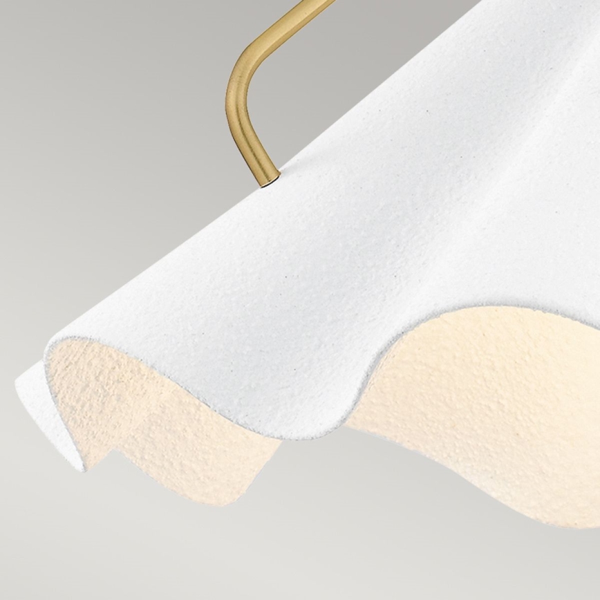 Quoizel - Viseći luster MEJIA 1xE27/60W/230V pr. 35,6 cm mesing
