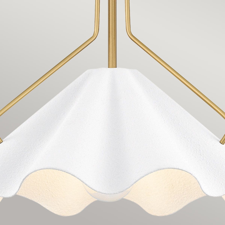 Quoizel - Viseći luster MEJIA 1xE27/60W/230V pr. 35,6 cm mesing