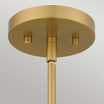 Quoizel - Viseći luster MEJIA 1xE27/60W/230V pr. 35,6 cm mesing