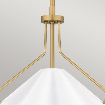 Quoizel - Viseći luster MEJIA 1xE27/60W/230V pr. 35,6 cm mesing