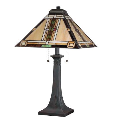 Quoizel - Stolna lampa NAVAJO 2xE27/60W/230V
