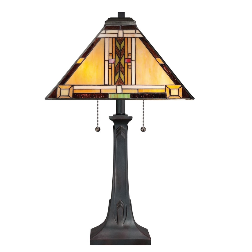 Quoizel - Stolna lampa NAVAJO 2xE27/60W/230V
