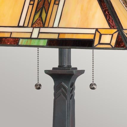Quoizel - Stolna lampa NAVAJO 2xE27/60W/230V