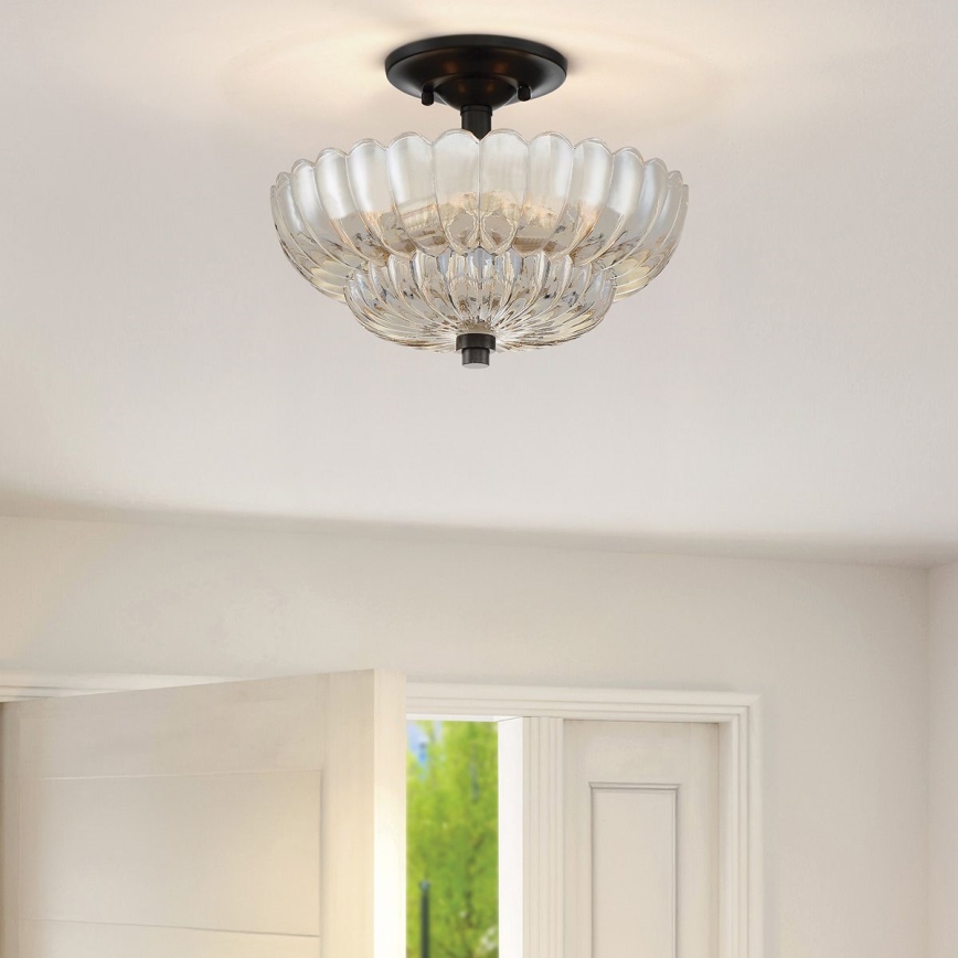 Quoizel - Stropna svjetiljka WHITECAP 3xE14/40W/230V pr. 29,7 cm