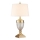 Quoizel - Stolna lampa DENNISON 1xE27/60W/230V zlatna