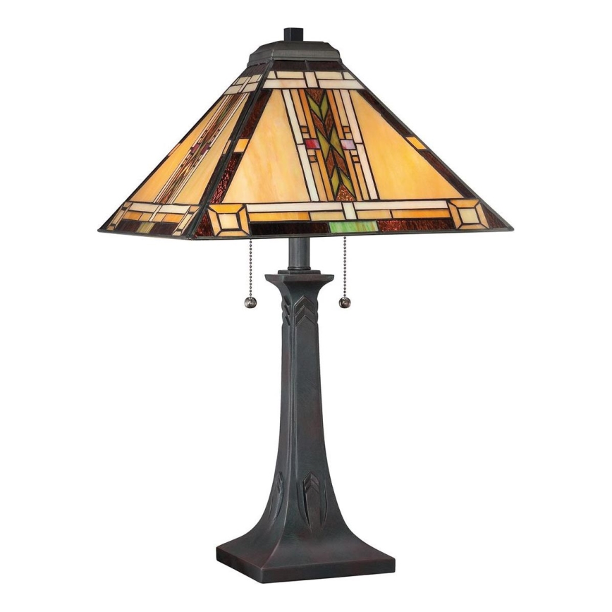 Quoizel - Stolna lampa NAVAJO 2xE27/60W/230V