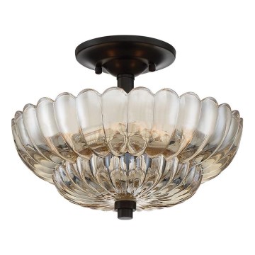 Quoizel - Stropna svjetiljka WHITECAP 3xE14/40W/230V pr. 29,7 cm