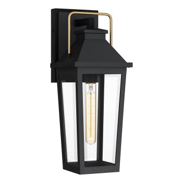 Quoizel - Vanjska zidna svjetiljka BUCKLEY 1xE27/40W/230V IP44 crna