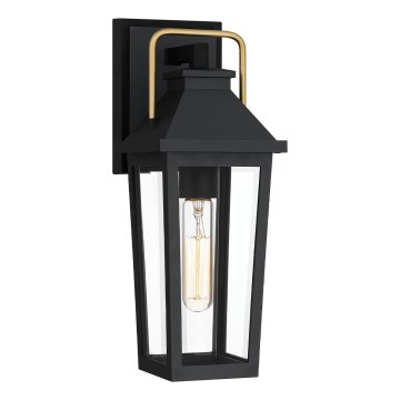 Quoizel - Vanjska zidna svjetiljka BUCKLEY 1xE27/40W/230V IP44 crna