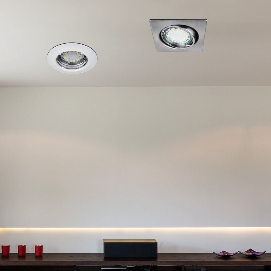 Rabalux - SET 3xLED Ugradbena svjetiljka 3xGU10/3W/230V IP40