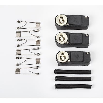 Rabalux - SET 3xLED Ugradbena svjetiljka 3xGU10/3W/230V IP40