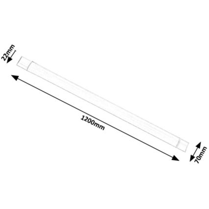 Rabalux - LED Podelementna svjetiljka LED/40W/230V