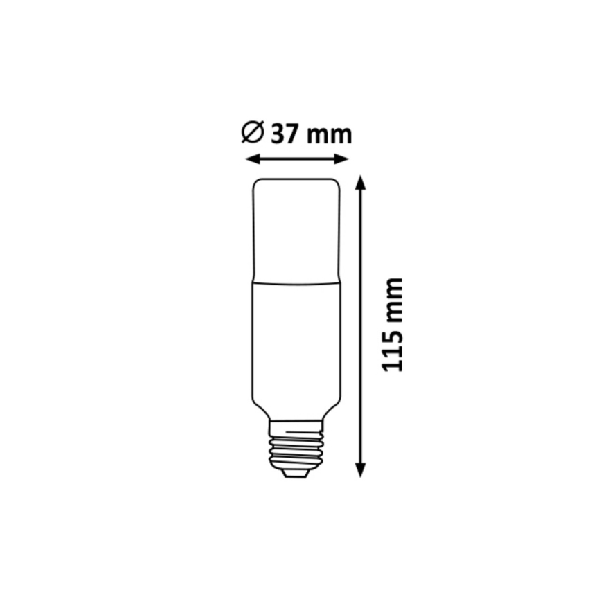 Rabalux - LED Žarulja T37 E27/9W/230V 4000K