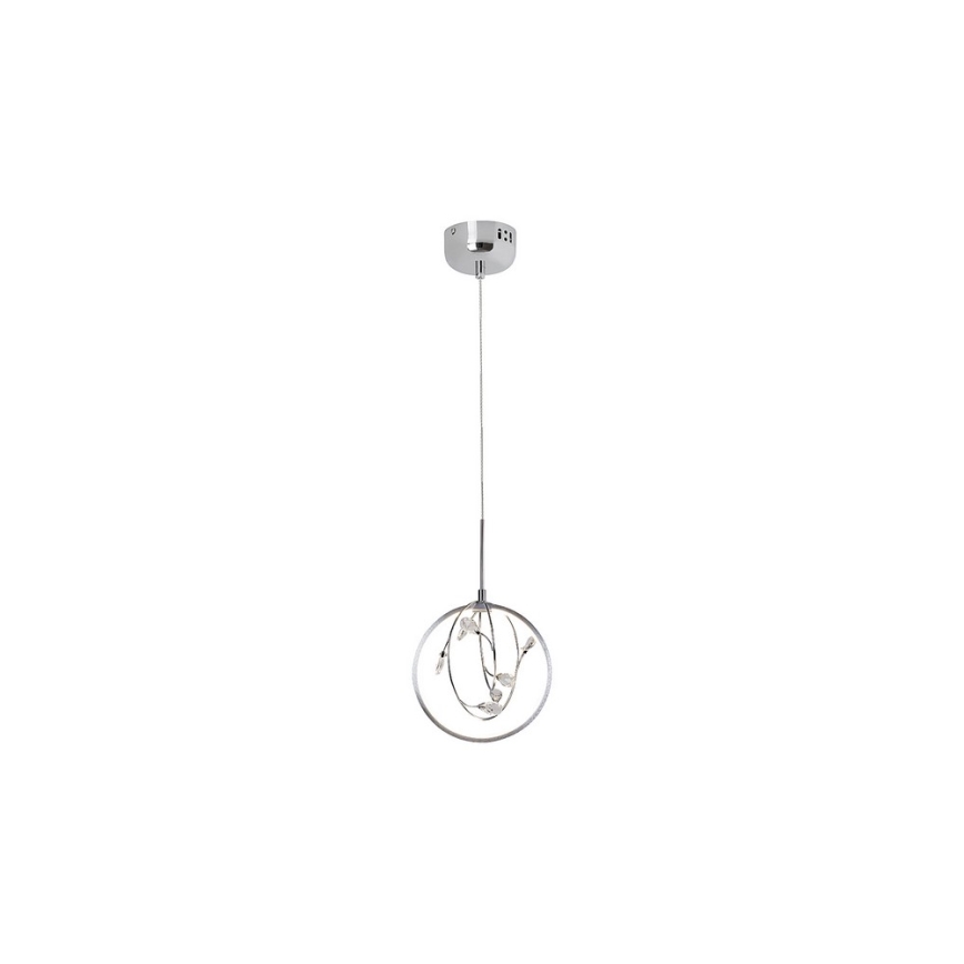 Rabalux - LED kristalni luster na užetu LED/7W/230V