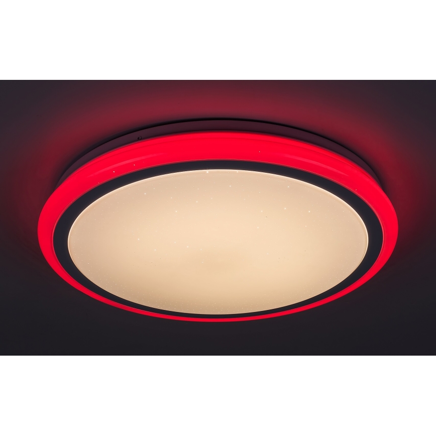 Rabalux - LED prigušivo stropno svjetlo s daljinskim upravljanjem RGB LED/32W/230V promjer 40 cm