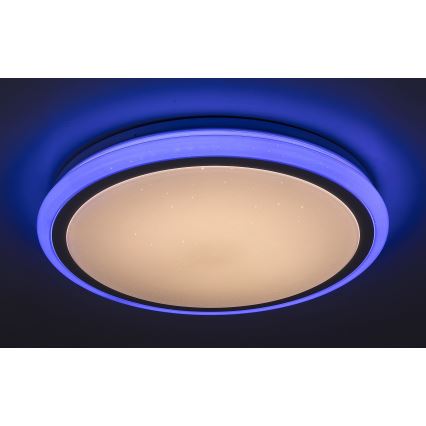 Rabalux - LED prigušivo stropno svjetlo s daljinskim upravljanjem RGB LED/32W/230V promjer 40 cm