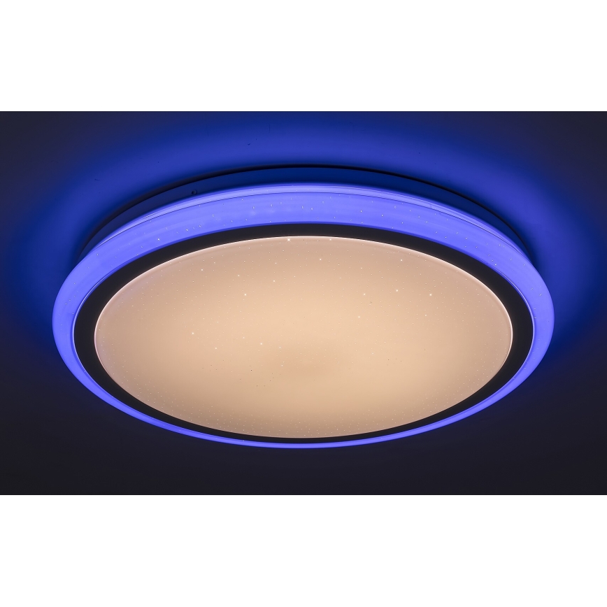 Rabalux - LED prigušivo stropno svjetlo s daljinskim upravljanjem RGB LED/32W/230V promjer 40 cm