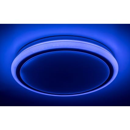 Rabalux - LED prigušivo stropno svjetlo s daljinskim upravljanjem RGB LED/32W/230V promjer 40 cm
