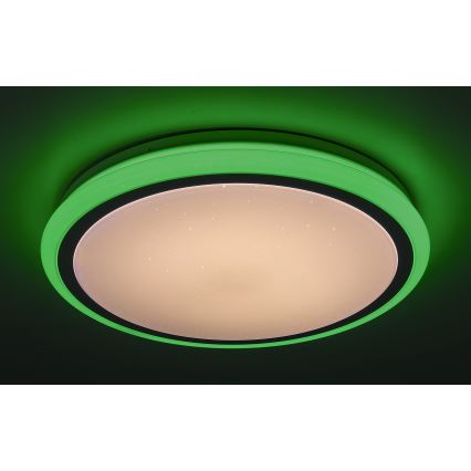 Rabalux - LED prigušivo stropno svjetlo s daljinskim upravljanjem RGB LED/32W/230V promjer 40 cm