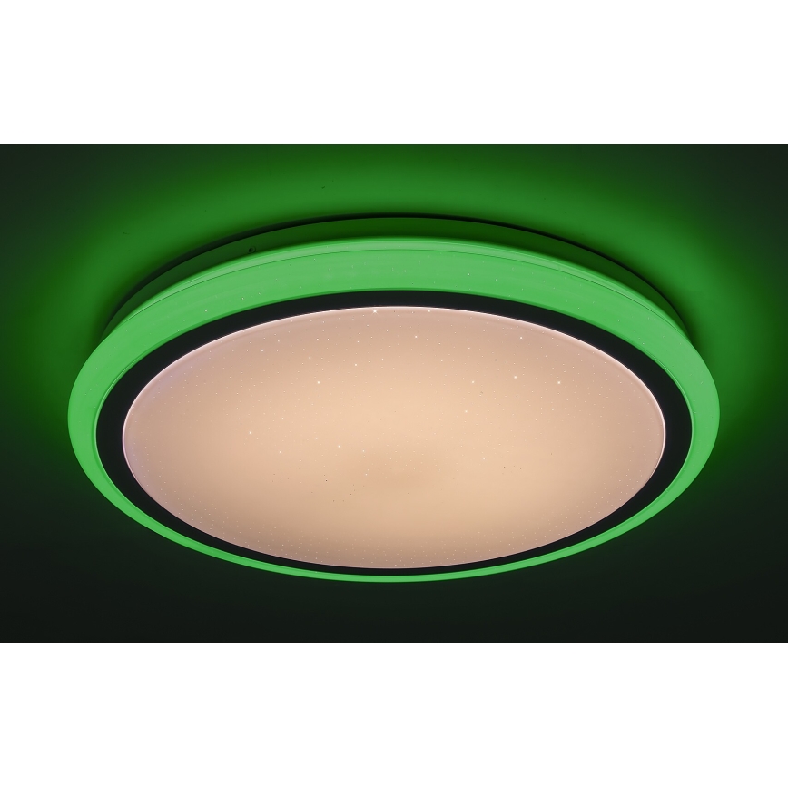 Rabalux - LED prigušivo stropno svjetlo s daljinskim upravljanjem RGB LED/32W/230V promjer 40 cm