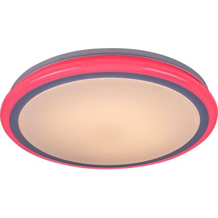 Rabalux - LED prigušivo stropno svjetlo s daljinskim upravljanjem RGB LED/32W/230V promjer 40 cm