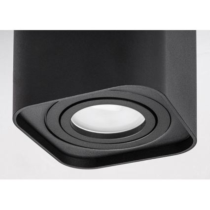Rabalux - Ugradbena svjetiljka 1xGU10/42W/230V crna