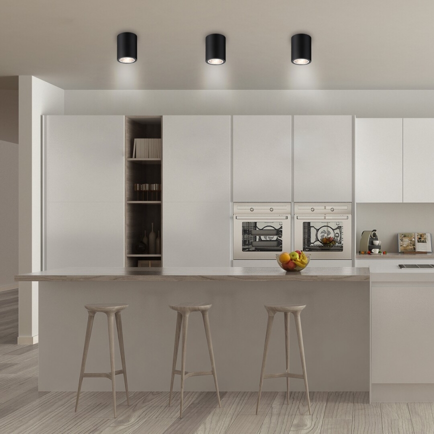 Rabalux - Spot svjetiljka 1xE27/25W/230V crna