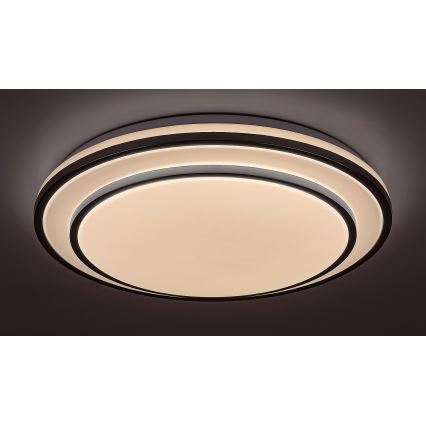Rabalux - LED Prigušiva stropna svjetiljka LED/40W/230V 3000-6500K srebrna + daljinski upravljač