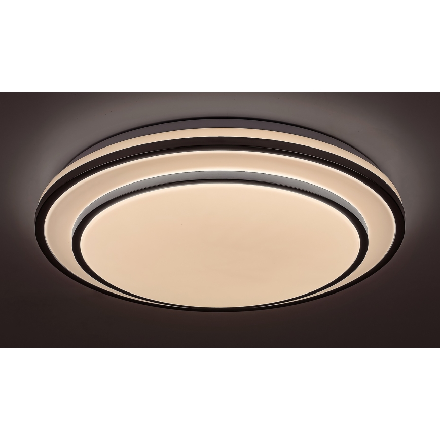 Rabalux - LED Prigušiva stropna svjetiljka LED/40W/230V 3000-6500K srebrna + daljinski upravljač