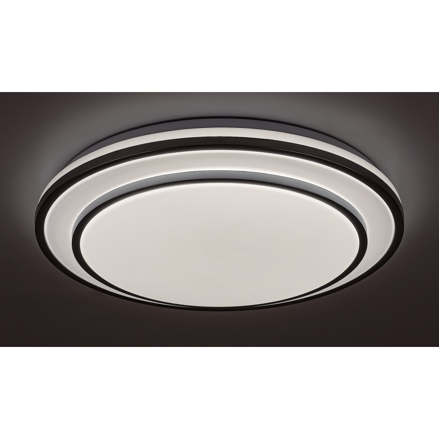 Rabalux - LED Prigušiva stropna svjetiljka LED/40W/230V 3000-6500K srebrna + daljinski upravljač