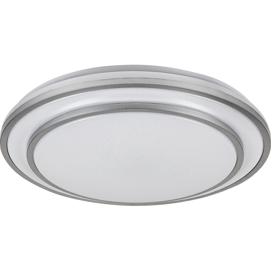 Rabalux - LED Prigušiva stropna svjetiljka LED/40W/230V 3000-6500K srebrna + daljinski upravljač