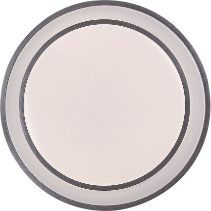 Rabalux - LED Prigušiva stropna svjetiljka LED/40W/230V 3000-6500K srebrna + daljinski upravljač