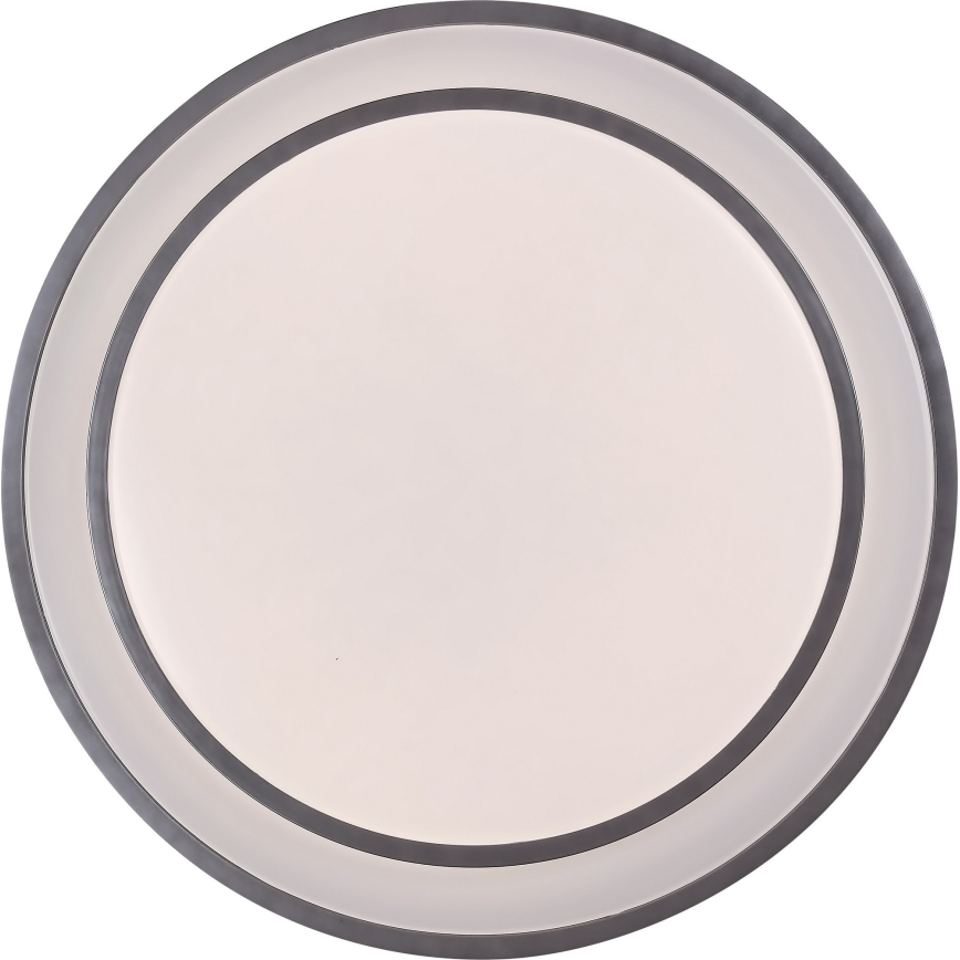 Rabalux - LED Prigušiva stropna svjetiljka LED/40W/230V 3000-6500K srebrna + daljinski upravljač