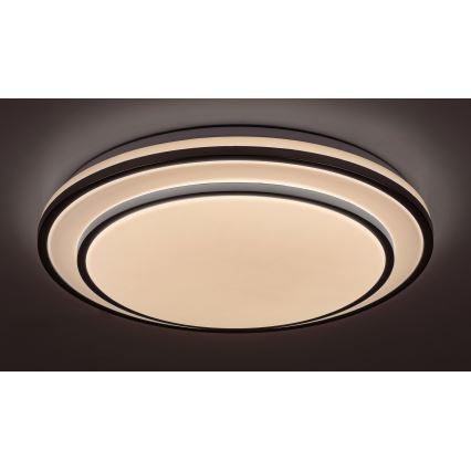 Rabalux - LED Prigušiva stropna svjetiljka LED/40W/230V 3000-6500K srebrna + daljinski upravljač