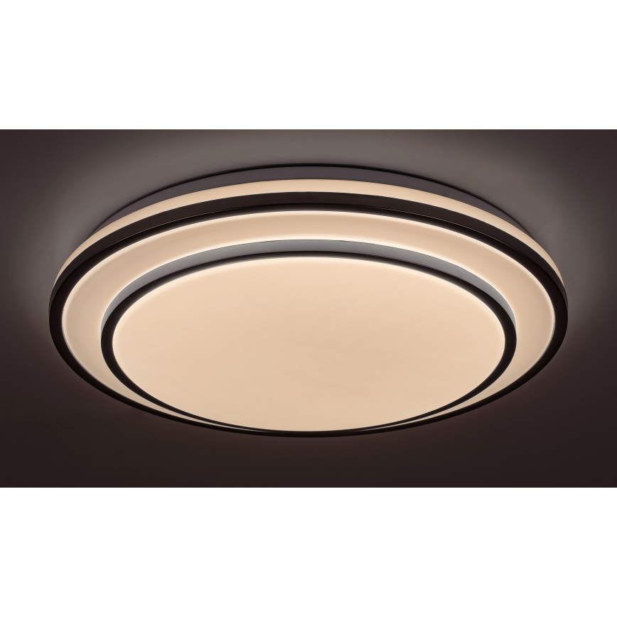 Rabalux - LED Prigušiva stropna svjetiljka LED/40W/230V 3000-6500K srebrna + daljinski upravljač