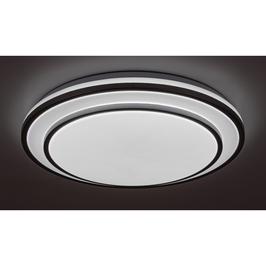 Rabalux - LED Prigušiva stropna svjetiljka LED/40W/230V 3000-6500K srebrna + daljinski upravljač