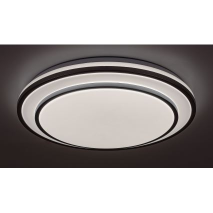 Rabalux - LED Prigušiva stropna svjetiljka LED/40W/230V 3000-6500K srebrna + daljinski upravljač