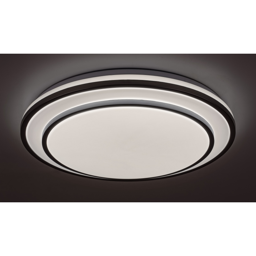 Rabalux - LED Prigušiva stropna svjetiljka LED/40W/230V 3000-6500K srebrna + daljinski upravljač