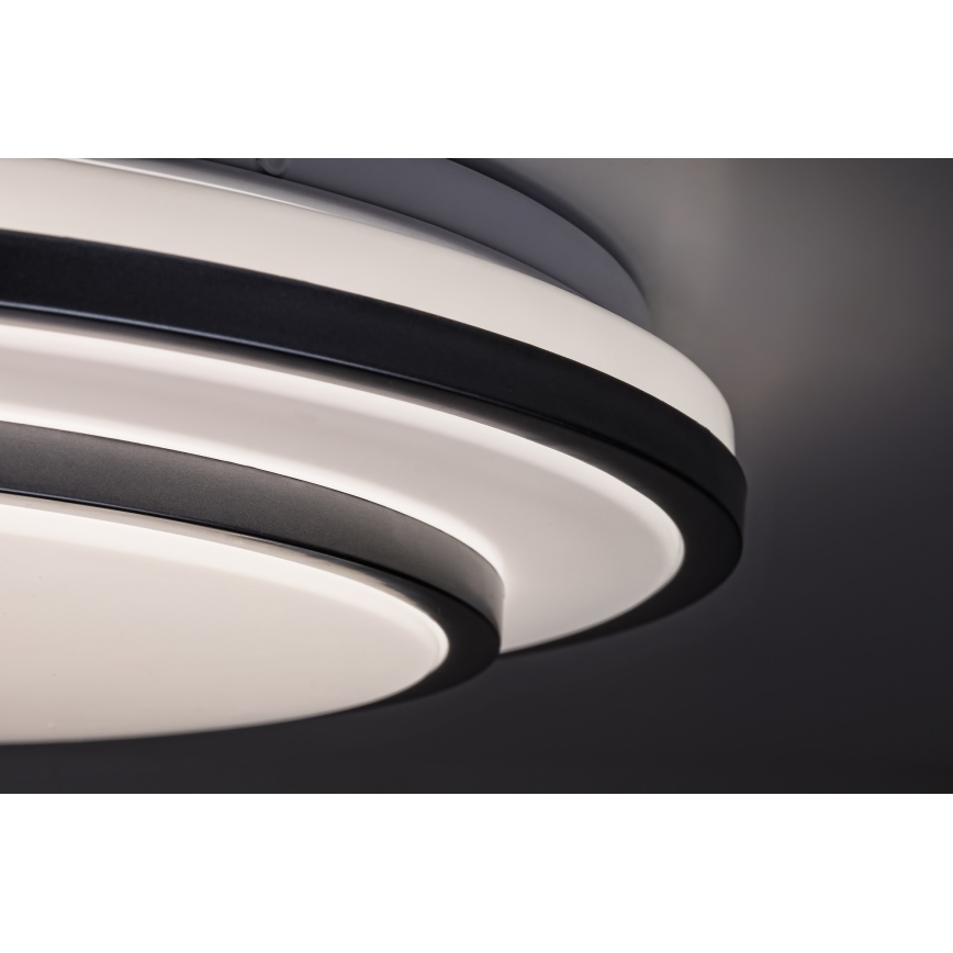 Rabalux - LED Prigušiva stropna svjetiljka LED/40W/230V 3000-6500K srebrna + daljinski upravljač